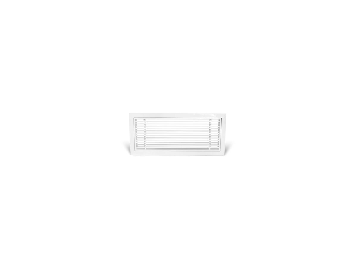 1200mm x 100mm RC Bar Grille White from Reece