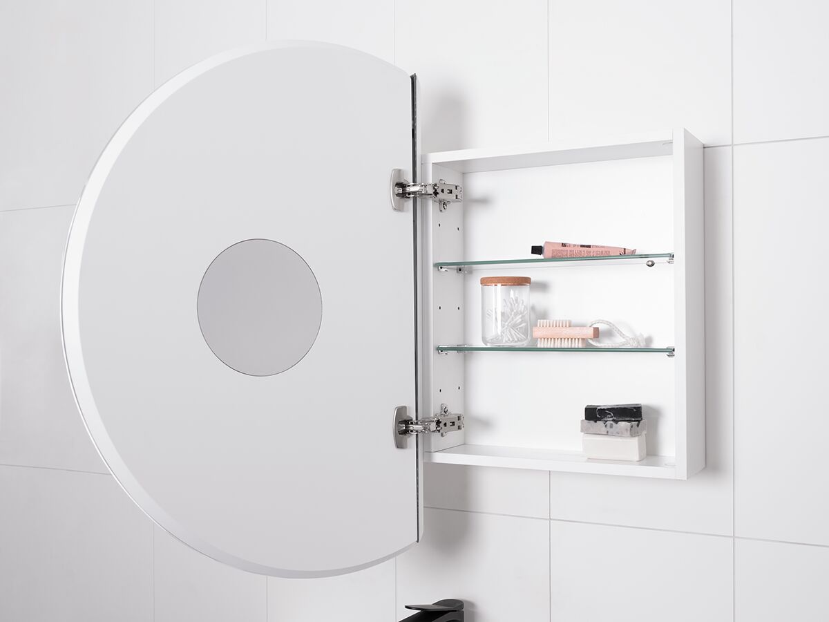 Kado Lux Round Mirrored Shaving 800mm from Reece