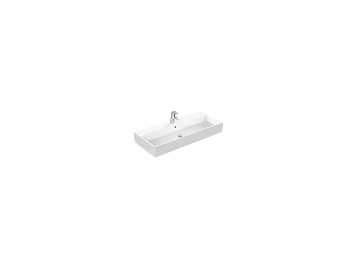 Ideal Standard 910 Wall Basin Thin Edge with Overflow 1 Taphole