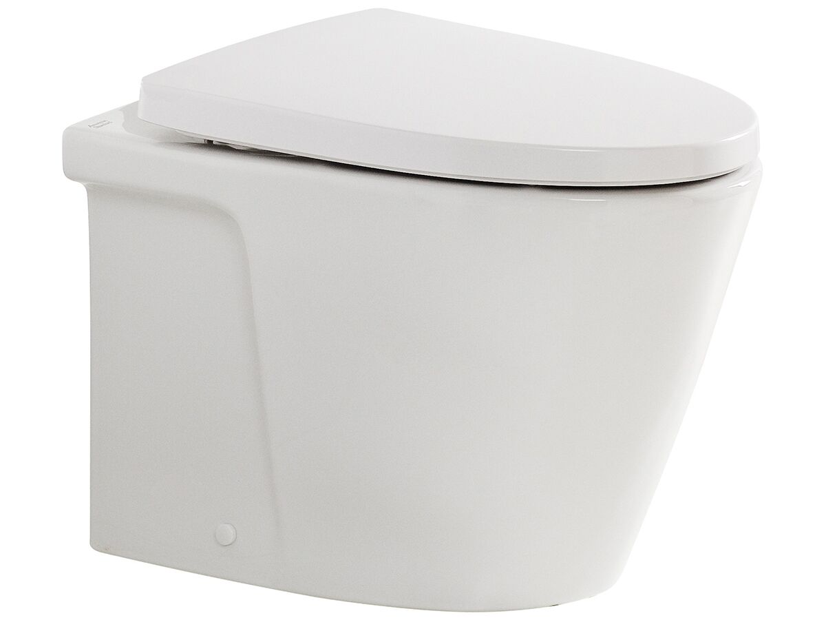 American Standard Acacia E Back to Wall Pan with Soft Close Quick Release Seat White (4 Star)
