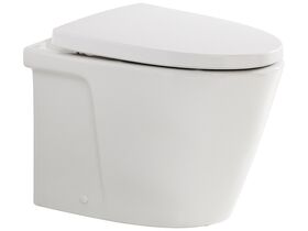American Standard Acacia E Back to Wall Pan with Soft Close Quick Release Seat White (4 Star)