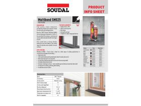 Specification Sheet - Soudal Multibond SMX25 Flex & Seal