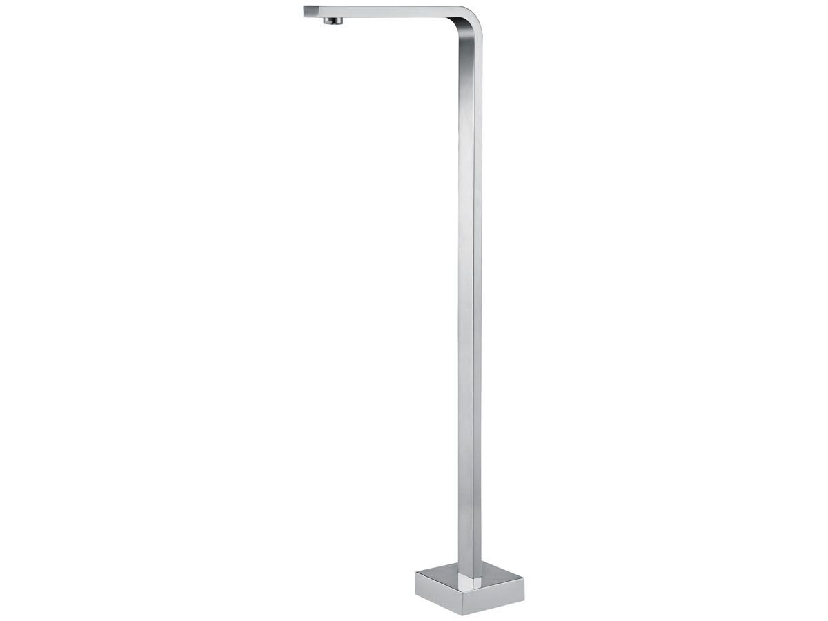Mizu Bloc Floor Mounted Bath Outlet Chrome