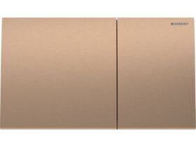 Geberit Sigma 70 Dual Flush Button Red Gold Easy Clean Coating