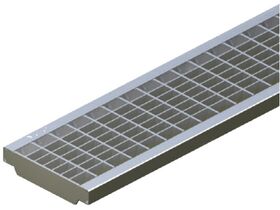 ACO 406Q Galvanised Mesh Grate 0.5mtr