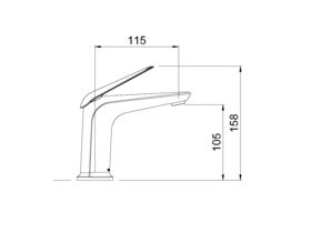 Methven Aroha Basin Mixer Chrome (4 Star)