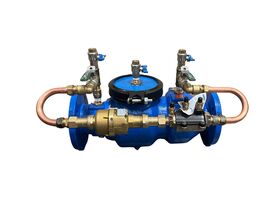 Double Detector Check Valve 100mm with 20mm Bypass Table D