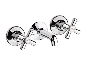 Base Bath Set Chrome