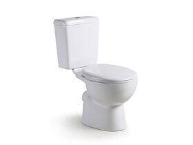 Posh Solus Square Close Coupled Toilet Suite P trap