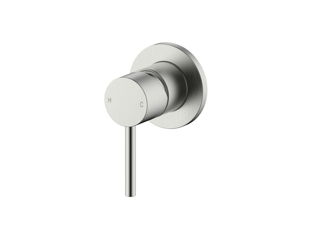 Mizu Drift Shower Mixer Brushed Nickel