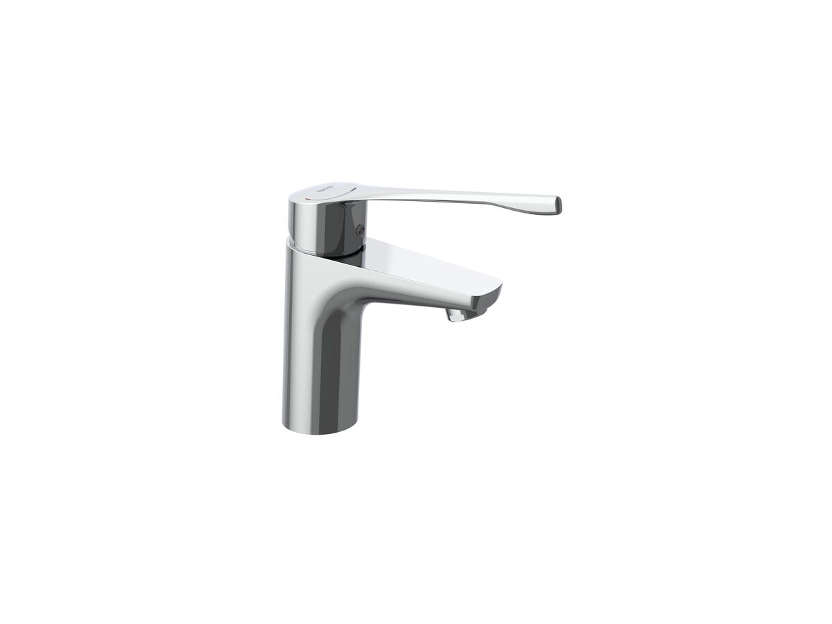 Roca Atlas Basin Mixer with Extended Lever Chrome (5 Star)