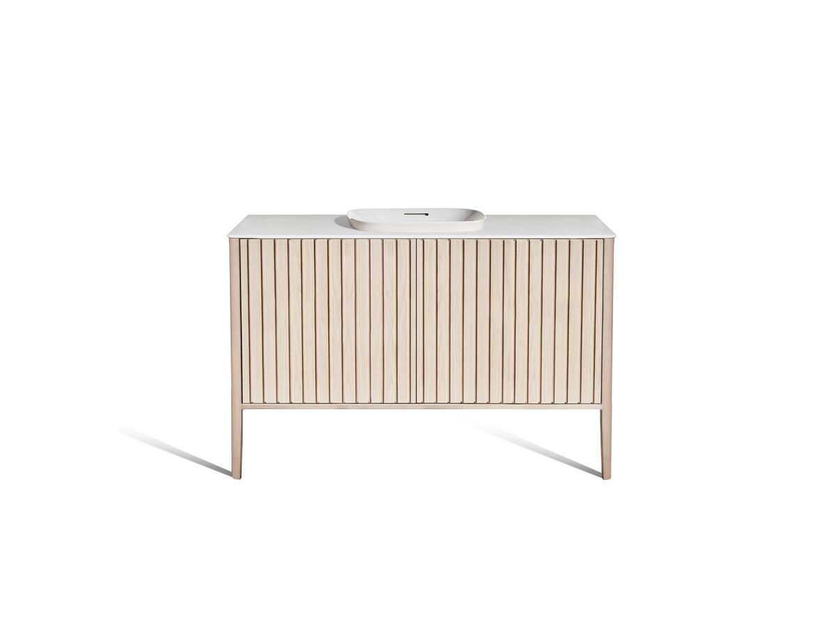 ISSY Cloud I 1200mm x 500mm x 860mm Vanity Unit with Legs 2 Touch Latch