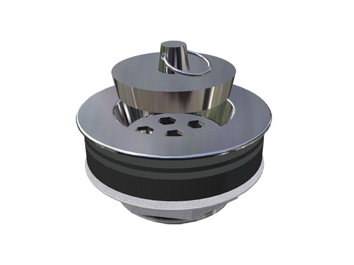 Britex Stainless Steel Waste Outlet 50mm