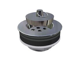 Britex Stainless Steel Waste Outlet 50mm