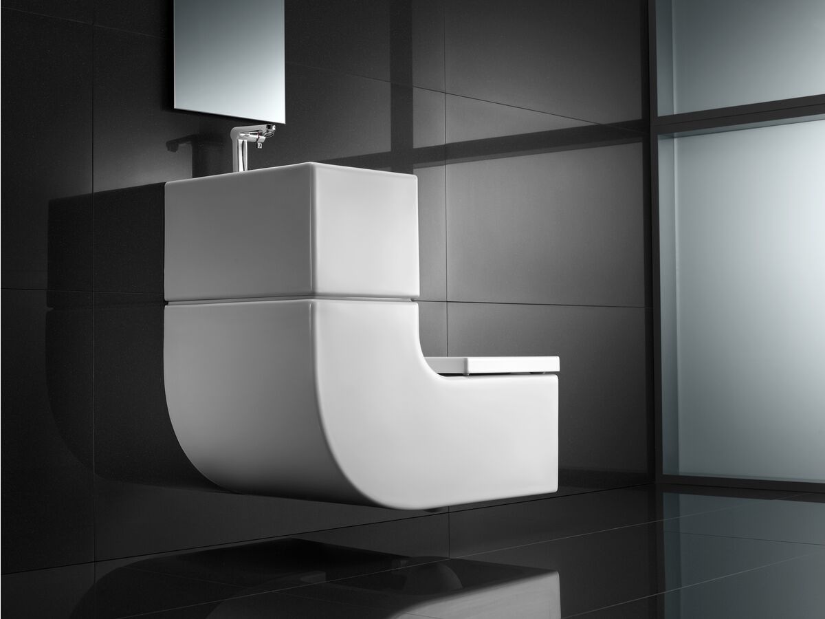 Roca W + W Integrated Washbasin White (5 Star) from Reece
