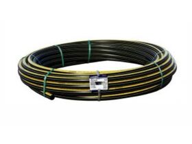 PE Gas Pipe Yellow Stripe SDR11 PE100