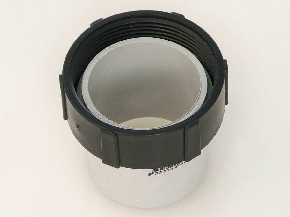 PVC DWV Cap & Lining Plain Female 50mm x 40mm