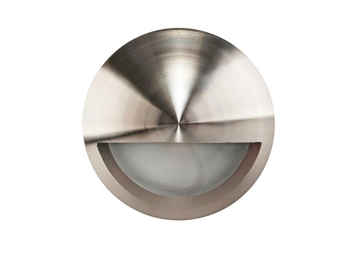 Havit Titanium Round LED Step Light with Eyelid 5w 12V Warm White from