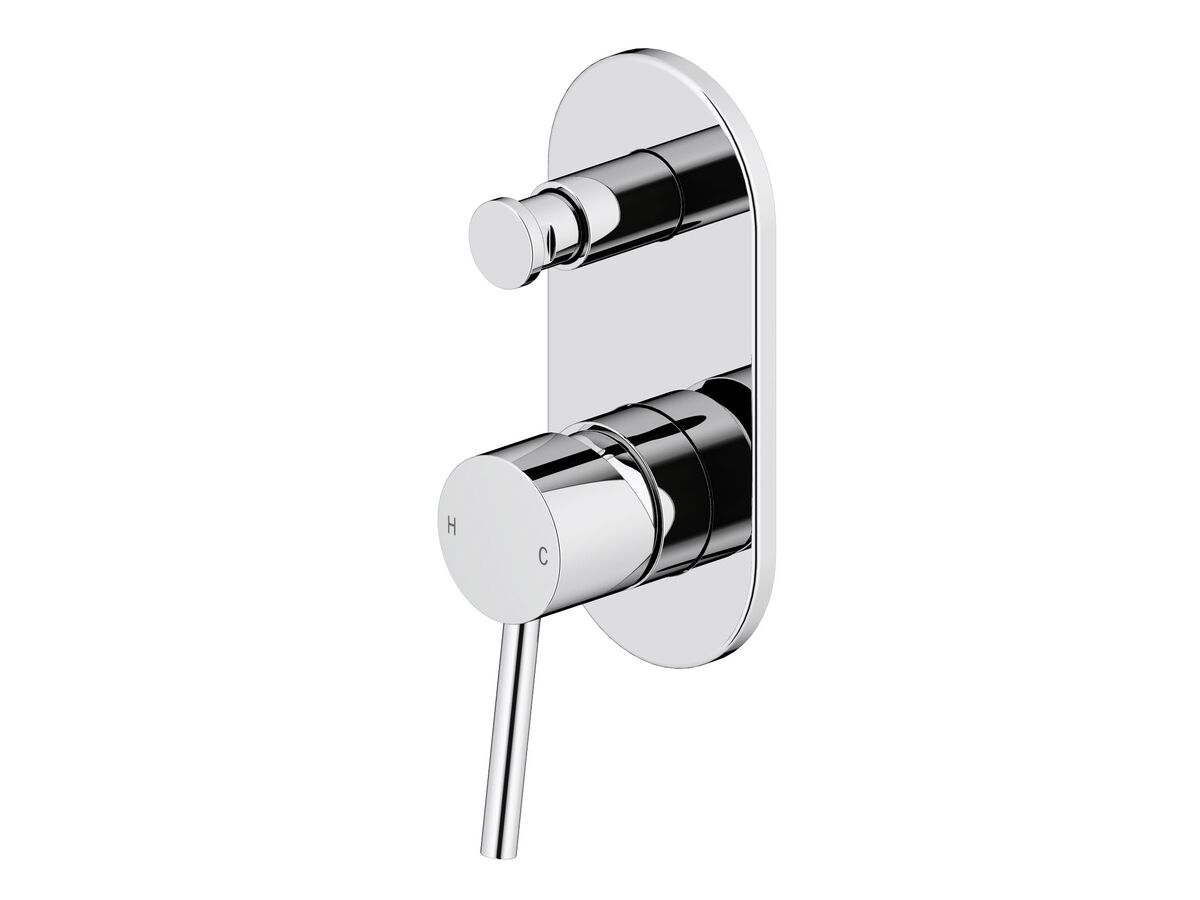 Mizu Drift MK2 Shower Mixer with Diverter Trimset Chrome from Reece