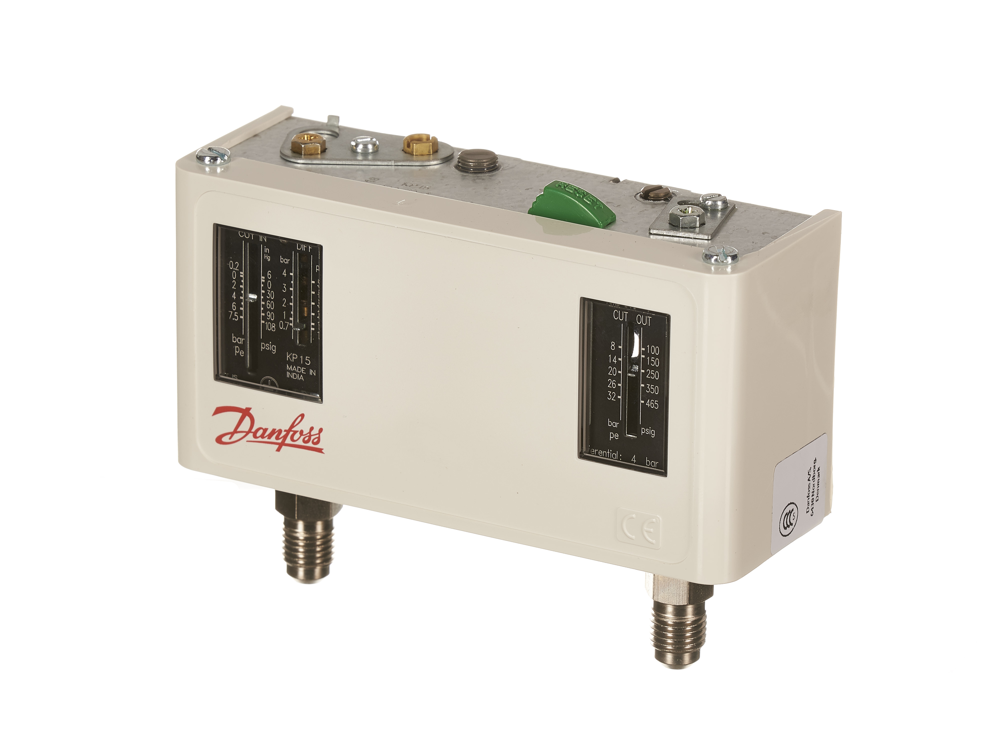 Danfoss KP15 Dual Pressure Control Manual Reset High from Reece