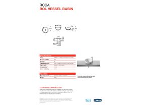 Technical Guide - Roca Bol Vessel Basin Overflow White