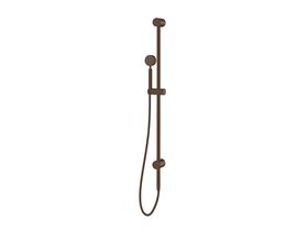 Milli Mood Edit Single Rail Shower with Wall Water Inlet PVD Brushed Bronze (3 Star)