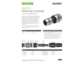 Specification Sheet - New EvoPEX Reducing Coupling