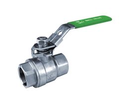 Stainless Steel 304 Ball Valve Lockable 2 Pce W/M