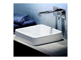 Caroma Cube Vanity Basin 320mm 0 Taphole White