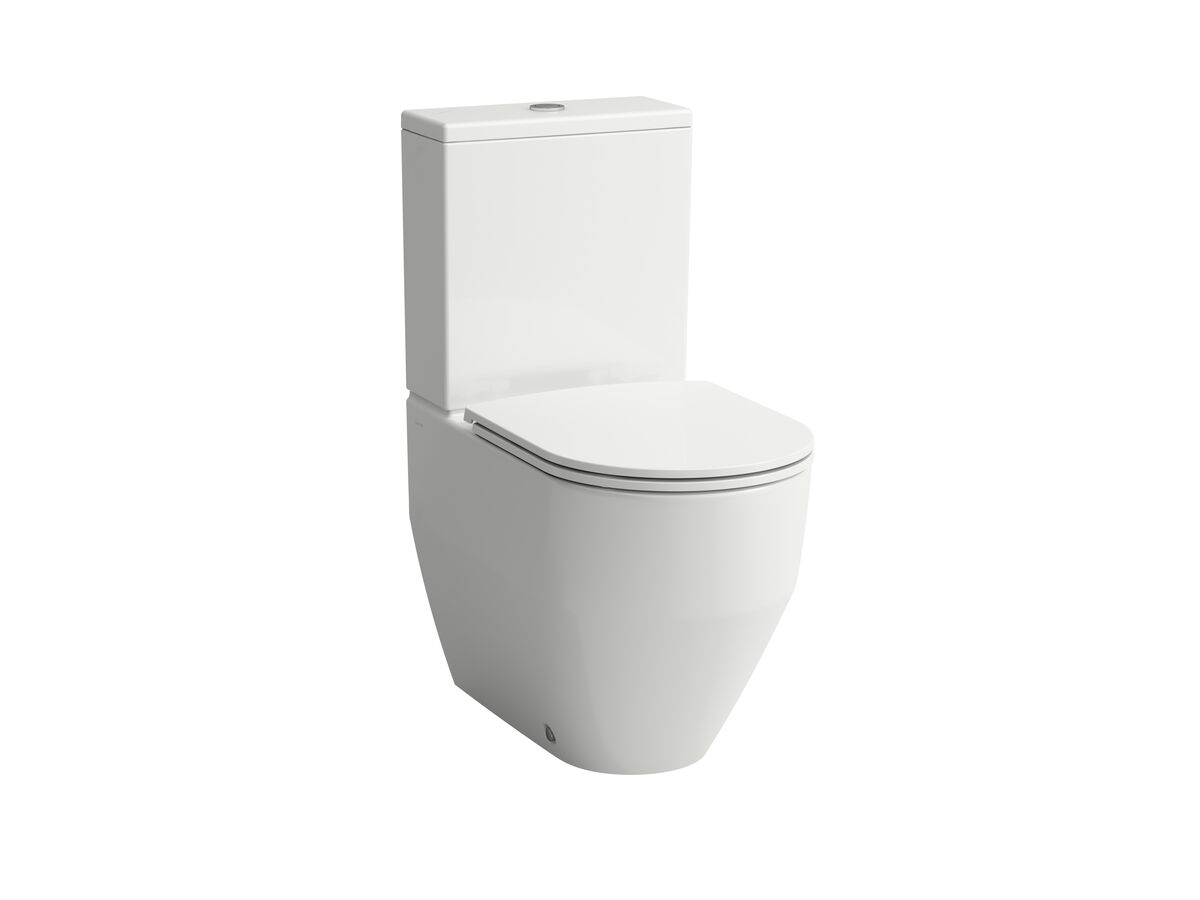 LAUFEN Pro A Rimless Close Coupled Back To Wall Back Inlet Toilet Suite