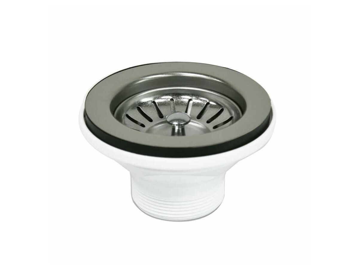 Memo 90mm x 50mm Basket Plug & Waste Nickel