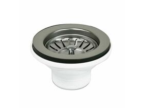 Memo 90mm x 50mm Basket Plug & Waste Nickel