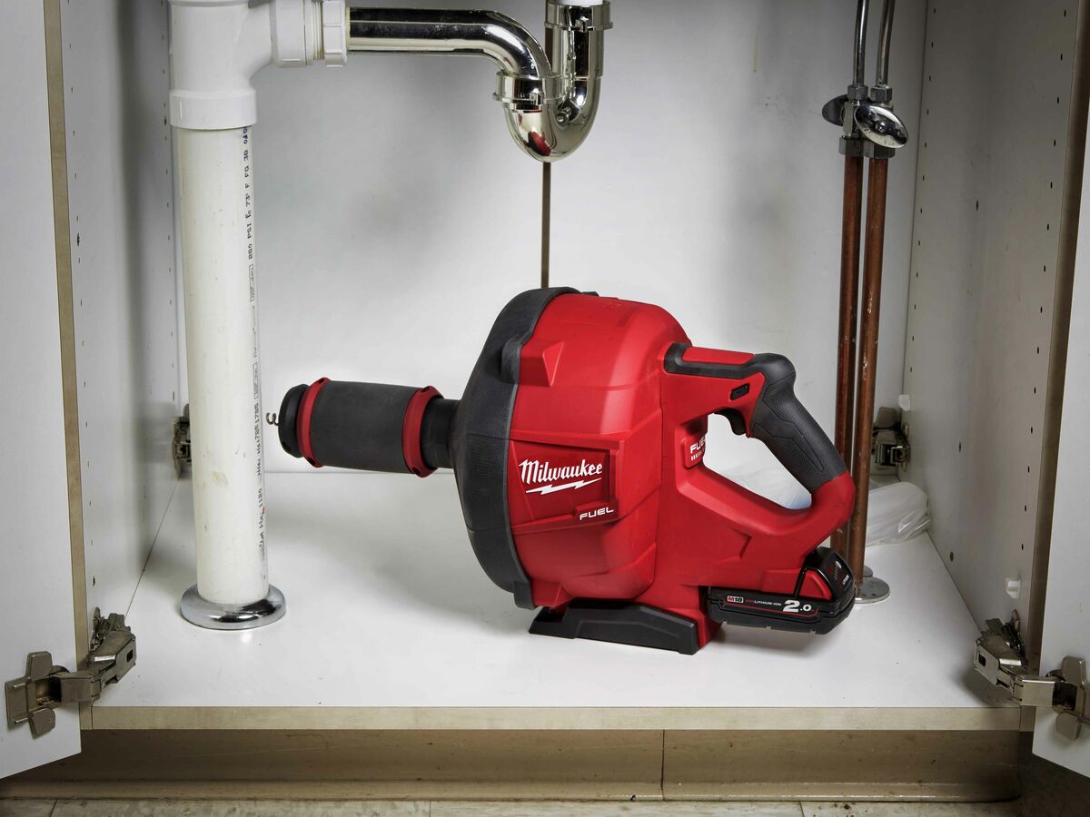 Milwaukee M18 Cordless Drain Snake Kit from Reece