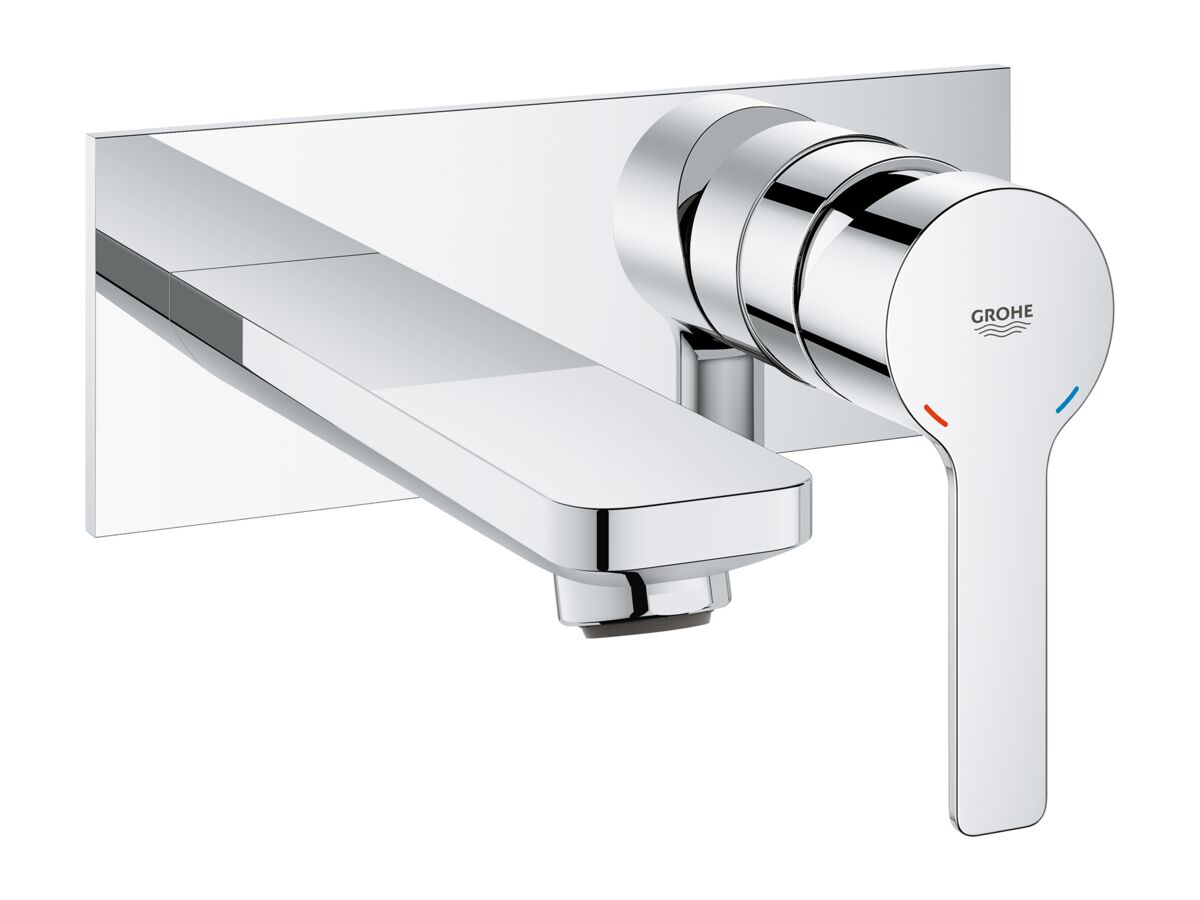 GROHE Lineare New Wall Basin Mixer Set 149mm Chrome (5 Star) from Reece