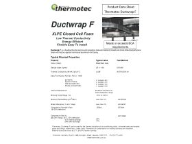 Specification Sheet - Ductwrap F
