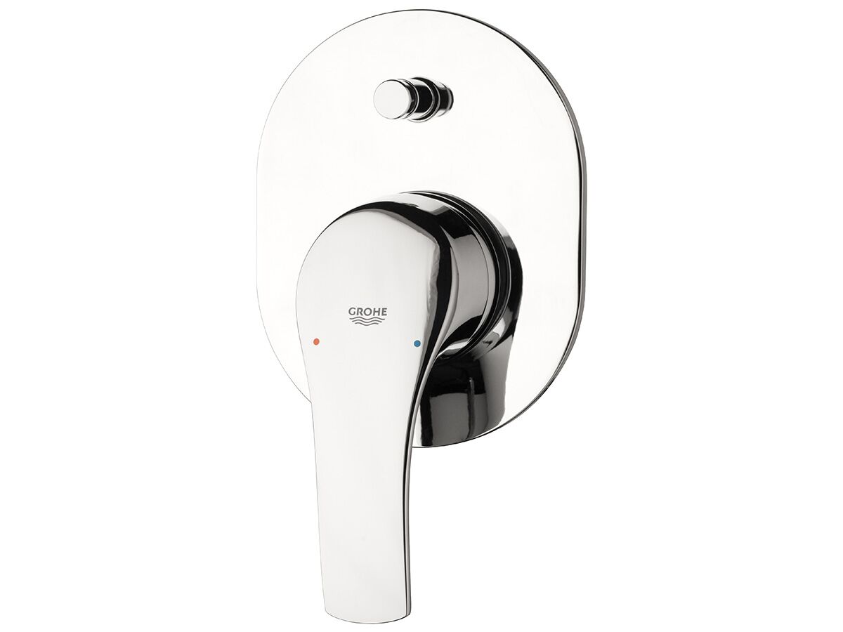 GROHE Eurosmart New Shower / Bath Mixer Tap with Diverter Chrome (V2