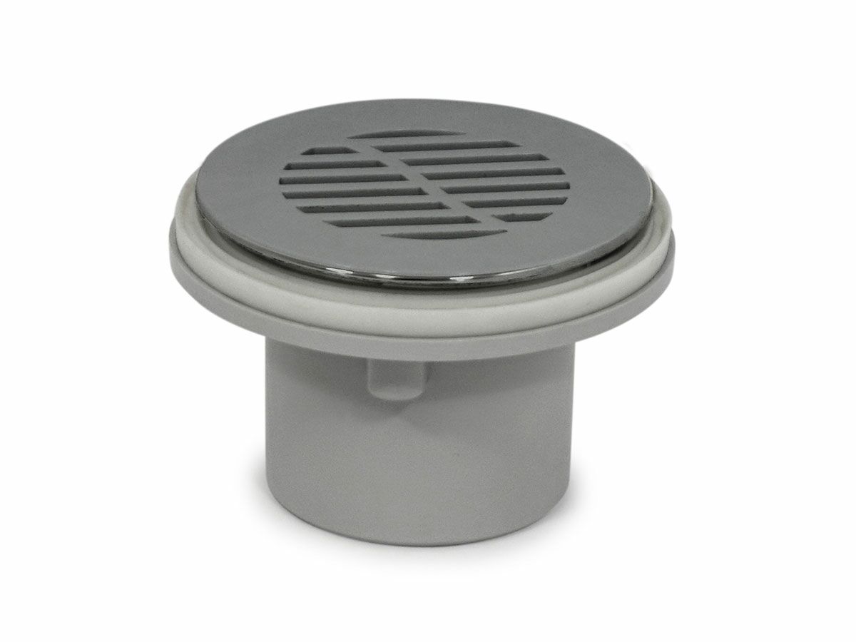 Shower Tray Waste Flat Chrome 80mm