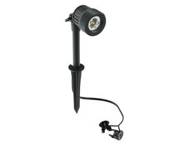 Brilliant Pinnacle 12V LED Garden Spotlight - Black