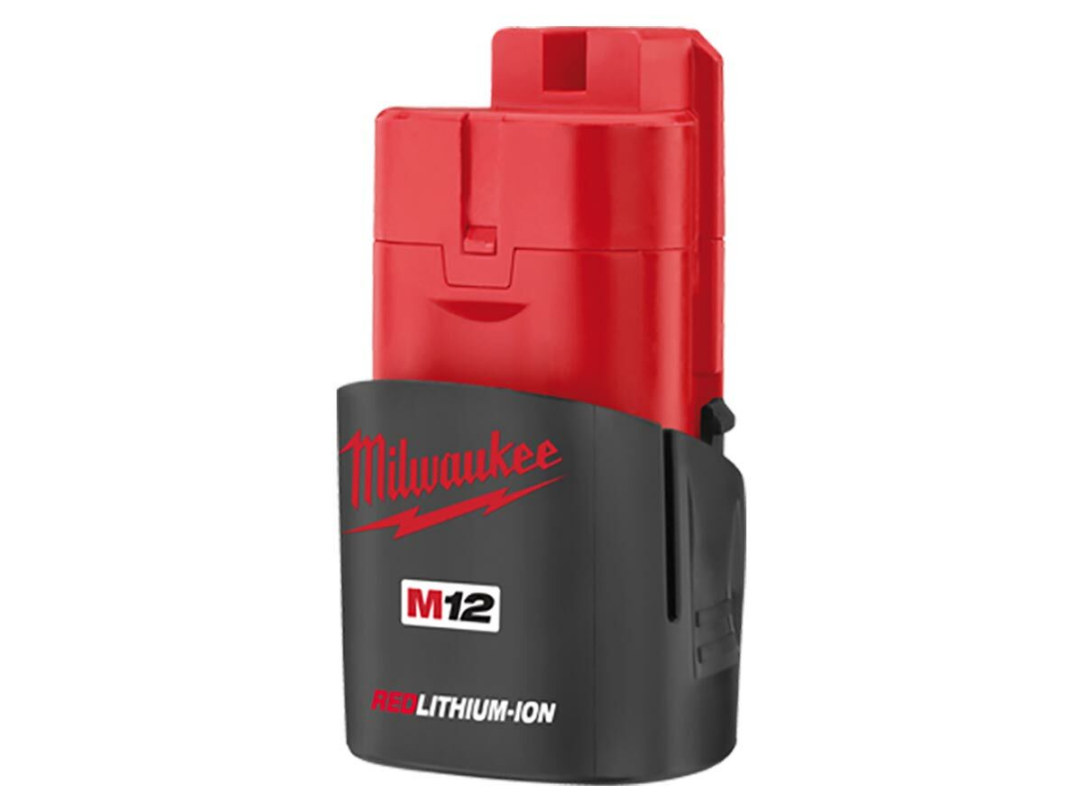 Milwaukee Red Li Ion Battery 1.5AH 12V from Reece