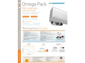 Specification Sheet - Sauermann Omega Pack 20L/Hr