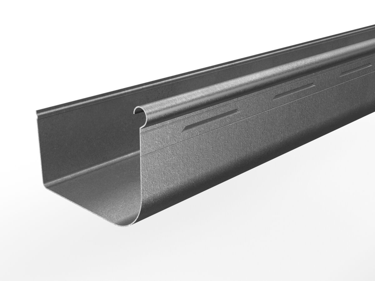 Quad Gutter 115 mm_Zinc