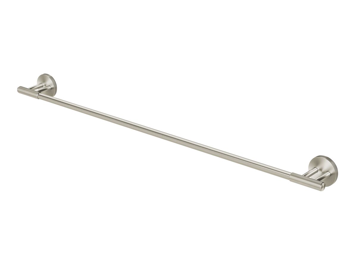Hero - Milli Marq Edit Single Towel Rail 800mm Brushed Nickel