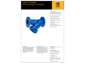Specification Sheet - Dimax Strainer
