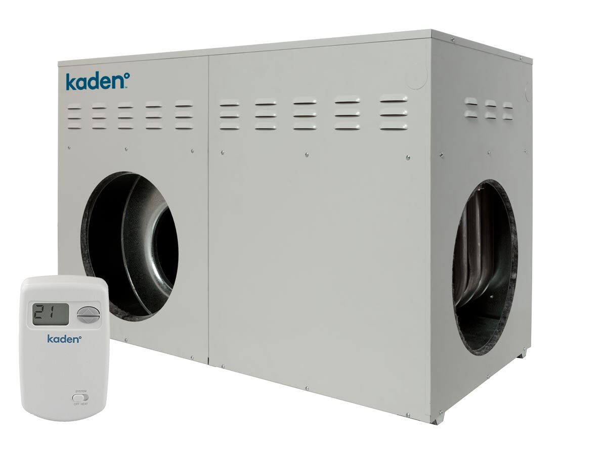 Kaden Ducted Heater 3 Star Universal Natural Gas 30kW from Reece