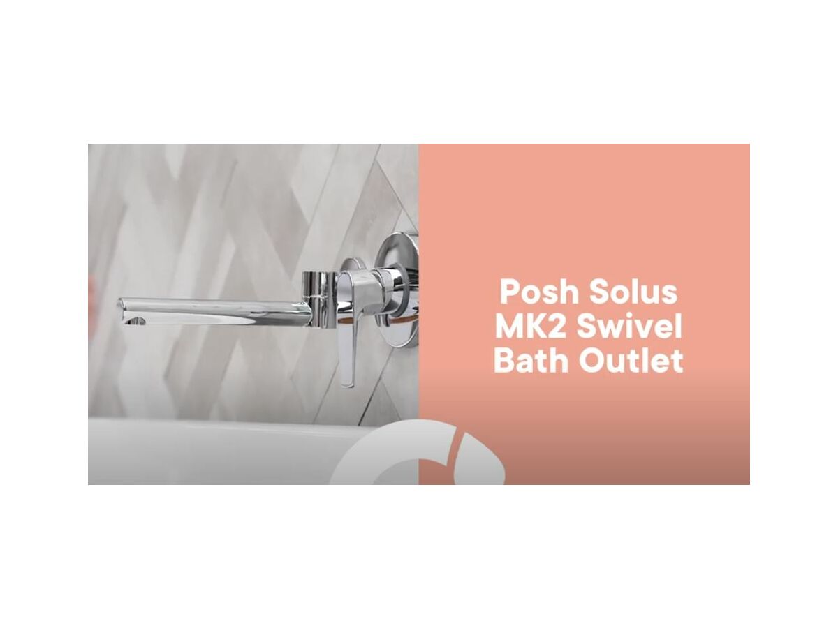 Posh Solus MK2 Swivel Bath Outlet