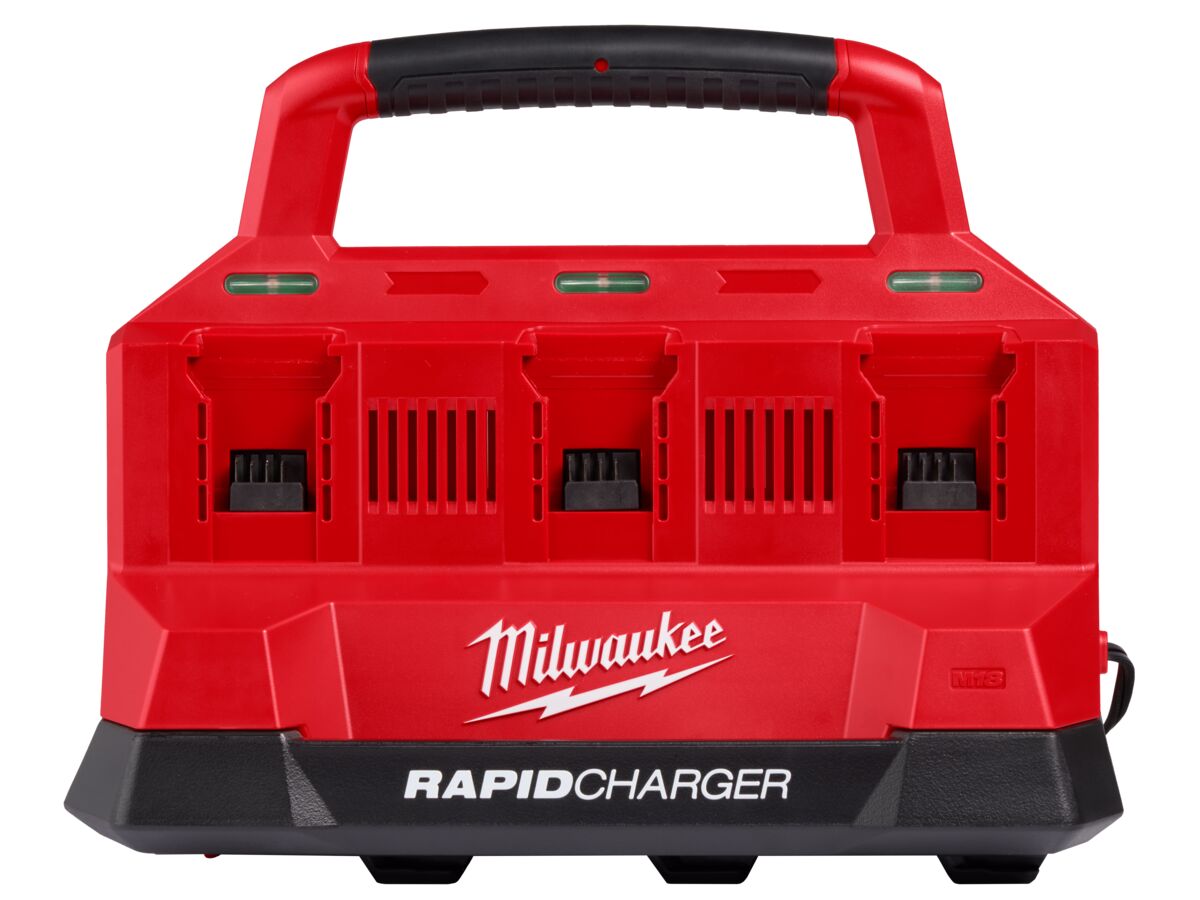 Milwaukee M18 Packout 6 Bay Rapid Charger from Reece