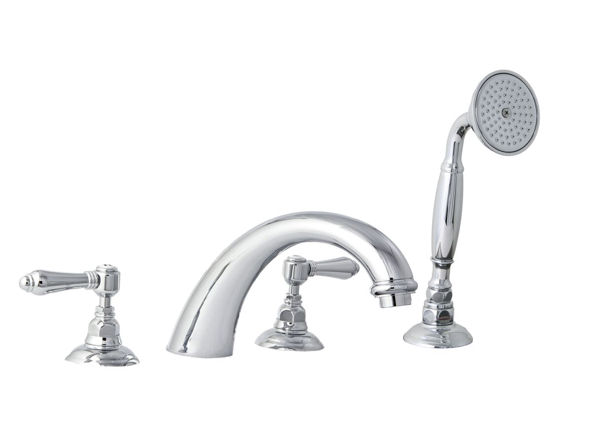 Nicolazzi Adore Hob Bath Set with Handshower Chrome