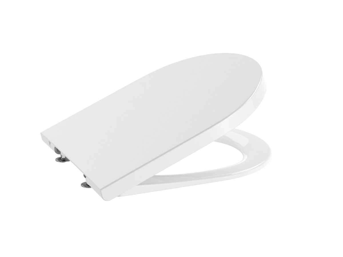 Roca Inspira Soft Close Quick Release Standard Toilet Seat to suit Back