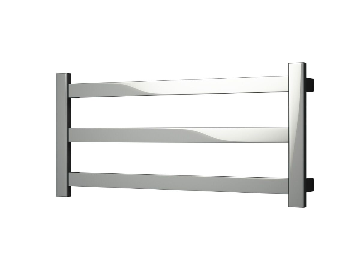 Milli Edge MK2 Heated / Non Heated Towel Rail 900mm x 420mm Polished Stainless Steel