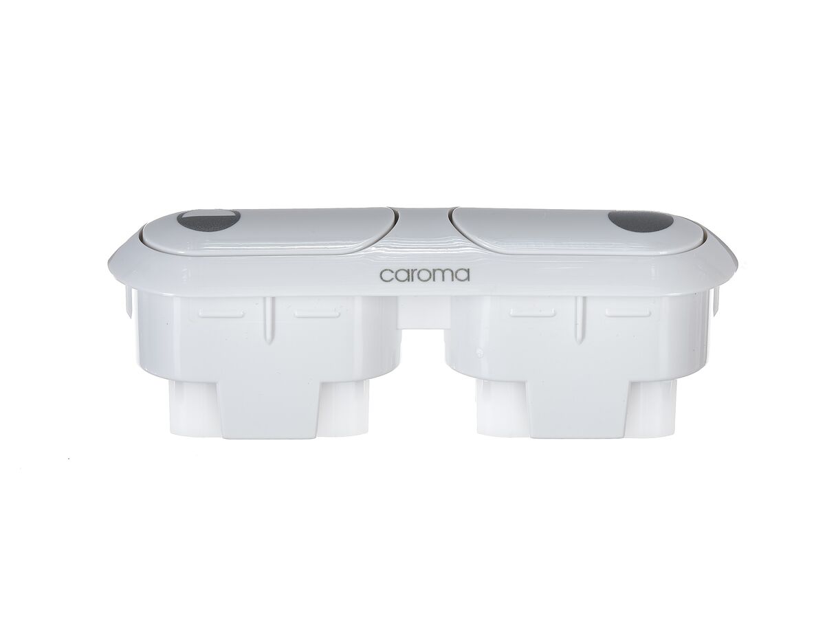 Caroma Button & Bezel Suit China Cistern White